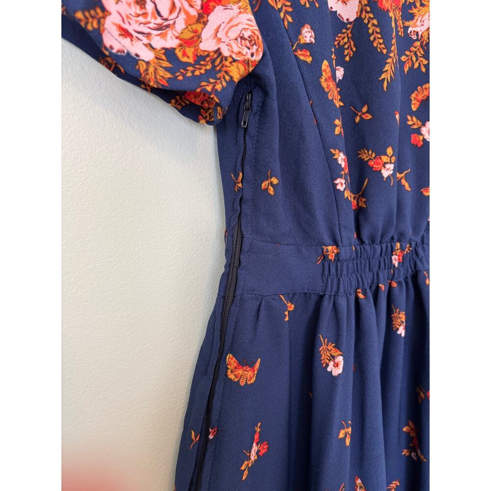 ModCloth Retro Lively Identity Butterfly Dress Small, Whimsy Cottage - Picture 8 of 11